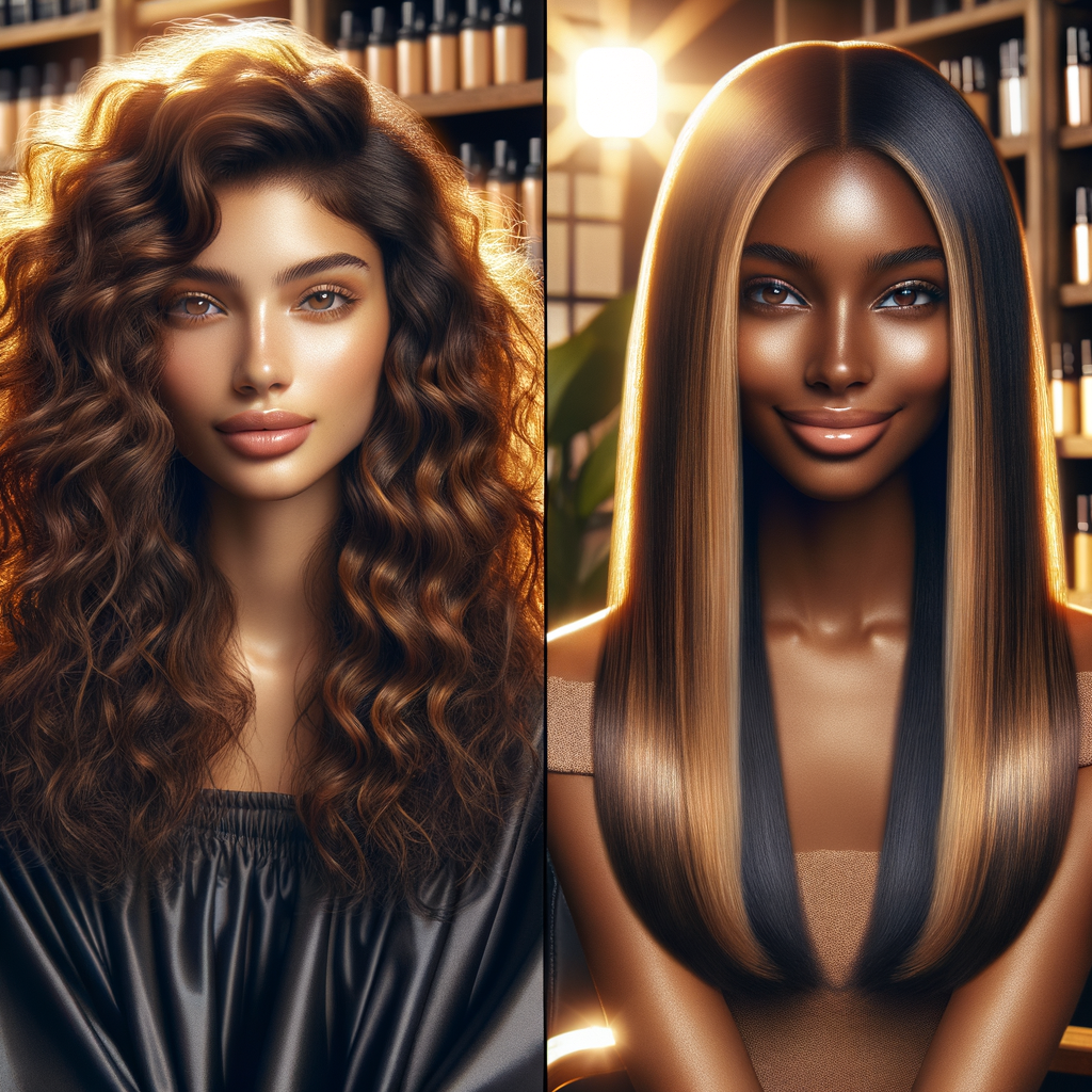Illustration of Balayage vs Highlights: Key Hair Color Differences and Trends
