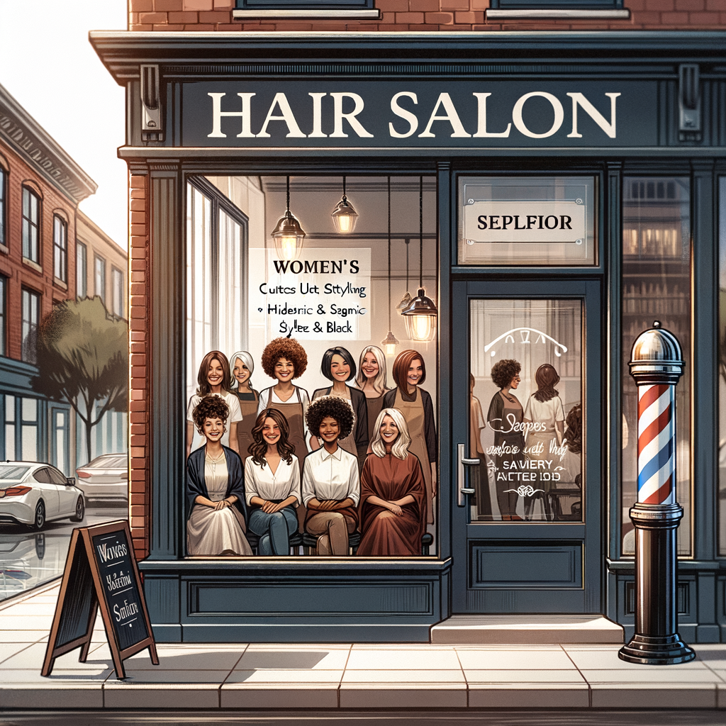 Illustration of Best Hair Salon Richmond Hill for Women Haircuts & Styling