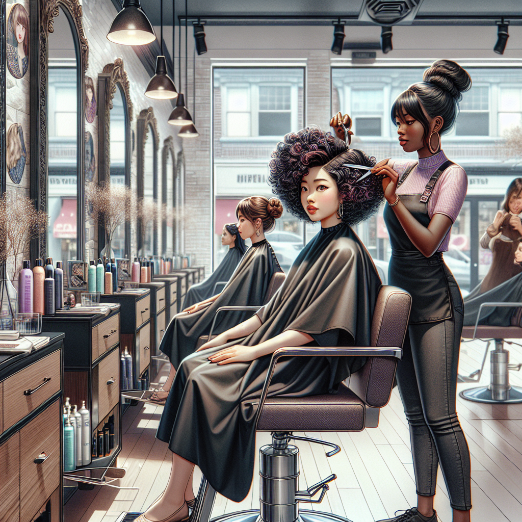 Illustration of Best Hair Salon Richmond Hill for Women Haircuts & Styling